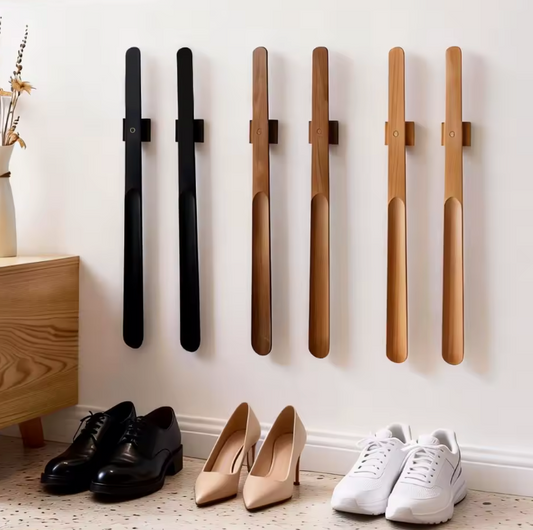 Magnetische Houten Schoenlepel – Nooit Meer Bukken