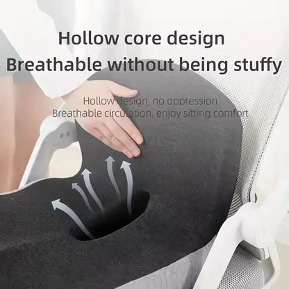 Ergonomisch Zitkussen met Rugleuning - Heup & Rugcomfort