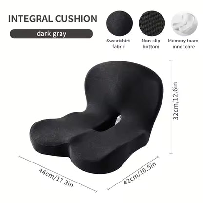 Ergonomisch Zitkussen met Rugleuning - Heup & Rugcomfort